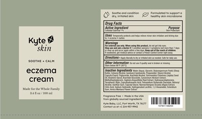 Drug Facts (Eczema Cream Label)